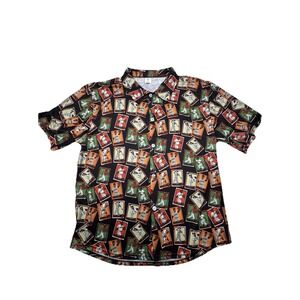 San Francisco Giants Baseball Cards Legends Hawaiian Baseball Shirt XL SGA 2023